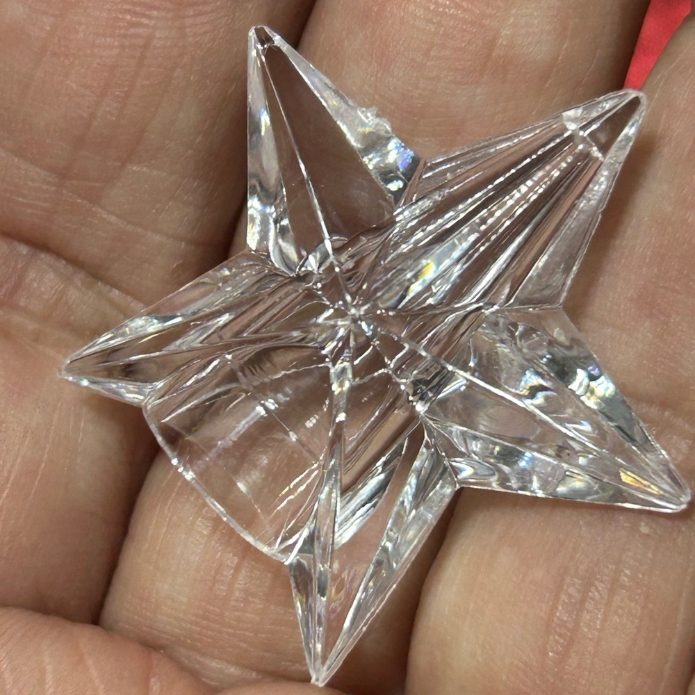 41 Clear Star-Shaped Crystal plastic light covers - a touch of class for parties - Picture 8 of 12